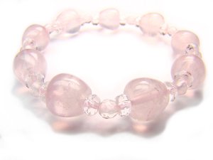 BB19 Rose Quartz Clear Quartz Bracelet 2