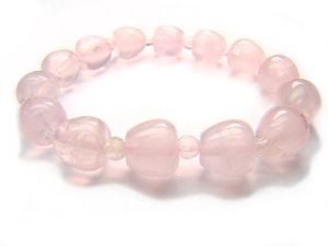 BB44 Rose Quartz Clear Quartz Bracelet 9