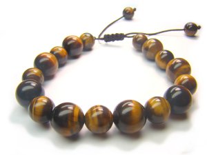 BB0076C Tiger Eye Mix Shape  Bracelet