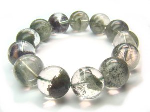 BA2811 Phantom Quartz Round Shape 17mm Bracelet