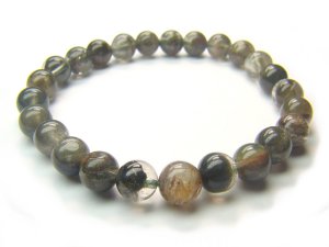 BA5020F Phantom Quartz Round Shape 7mm Bracelet