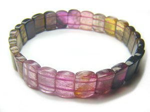 BA6848 Tourmaline Rectangular Shape  Bracelet