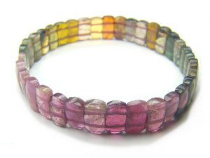BA9230 Tourmaline Rectangular Shape  Bracelet