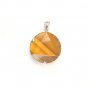 PA0370 Tiger Eye Star of David 20mm Pendant