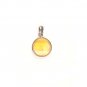 PA1442 Citrine Star of David 12mm Pendant