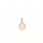 PA1156 Blue Lace Agate Star of David 10mm Pendant