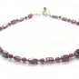 AA211F Garnet  Anklet