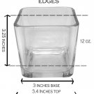 Baby Powder Scented Candle in this Cube Votive Rounded Edges