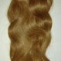 100% Remy human hair clip on (Body Wave 18", #27)