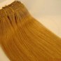 100% Remy human hair clip on (Yaki straight(18" #14)
