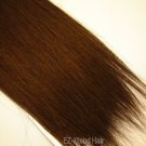 100% Remy human hair clip on (Yaki straight(18" #1b)