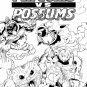 Penguins vs. Possums #6 Coloring Book Cover Variant
