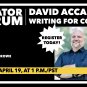 Creator Forum: "Writing for Comics" with David Accampo