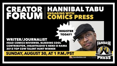 Creator Forum: "Engaging with Comics Press" with Hannibal Tabu