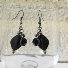Black Acrylic Earrings