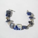 Blue Swirl Bracelet