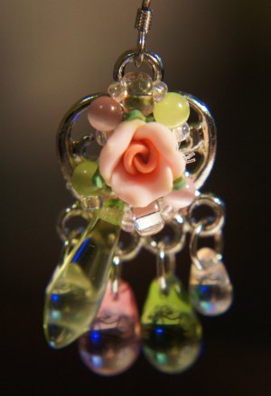 Beaded Flower Earrings