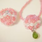 Catseye Flower Ring & Necklace