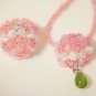 Catseye Flower Ring & Necklace