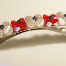 Swarovski Catseye Flower Hairclip