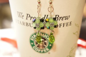 Swarovski Flower Earrings