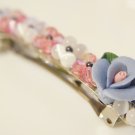 Swarovski Catseye Flower Hairclip