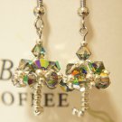 Swarovski Pink Umbrella Earrings