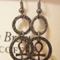 Cute Grey Gunmetal Earrings