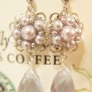 Swarovski Pearl Stone Earrings