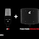 sE Electronics Project Studio Reflexion Filter / sE X1 Microphone Bundle