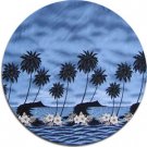 Tropical Print Fabric - Molokini (Blue)