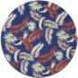 Oahu - Prints Fabric (Blue)
