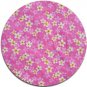 Plumeria - Floral Fabric (Pink)