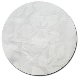 Hawaiian Fabric - White