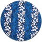 Hawaiian Fabric - Blue