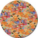 Sea Life Fabric - Orange