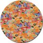 Sea Life Fabric - Orange