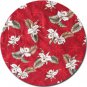 Kauai Fabric = Red