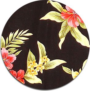 Luau Fabric  - Black