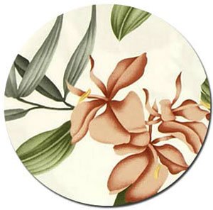 Pua Rayon Fabric - White