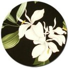 Pua Rayon Fabric - Black