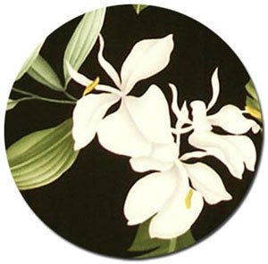 Pua Rayon Fabric - Black