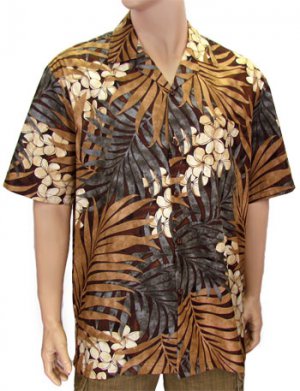Inside The Forest - Cotton Shirt - Brown
