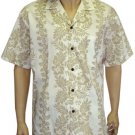 Cream Print Shirt - Flies - Cream