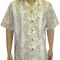 Cream Print Shirt - Flies - Cream
