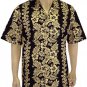 Flower Leis - Cool Shirt  Black  2XL - 4XL