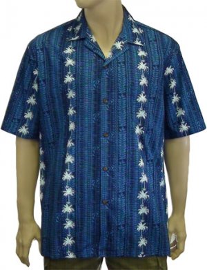 Punaluu - Cotton Shirts  Navy