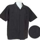Black Guayabera SHirts