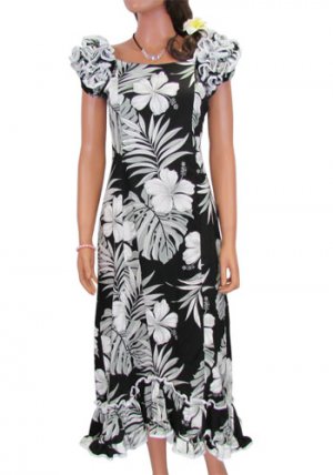 Palekaiko- ruffle Muumuu Dresses