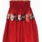 Red Hula Skirt - Laele